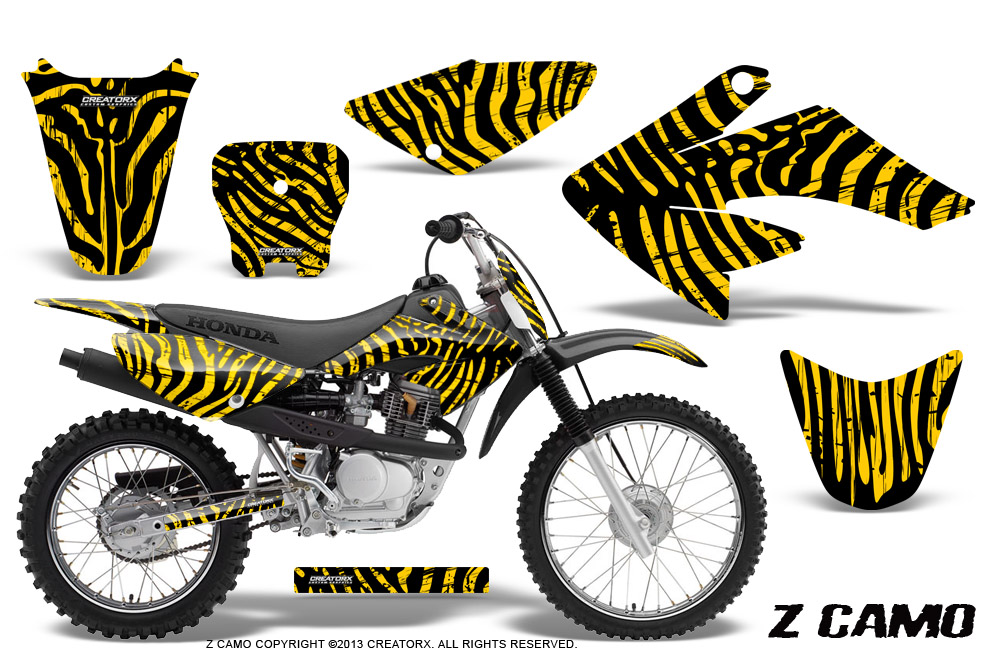 2011 Honda dirt bike graphics #7