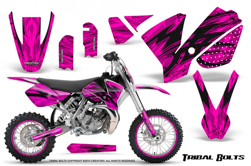 All Years XC/SX 525 Surge Pink Sense Graphics Kit KTM対応 限定版