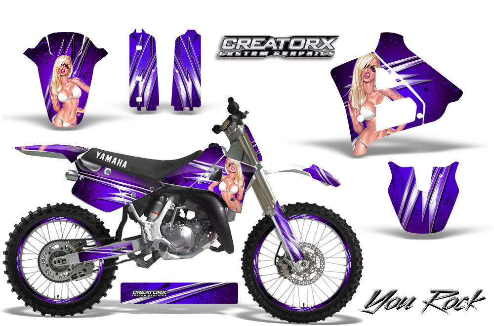 Yamaha YZ125 2 Stroke 1991-1992 Graphics | CREATORX Graphics - The